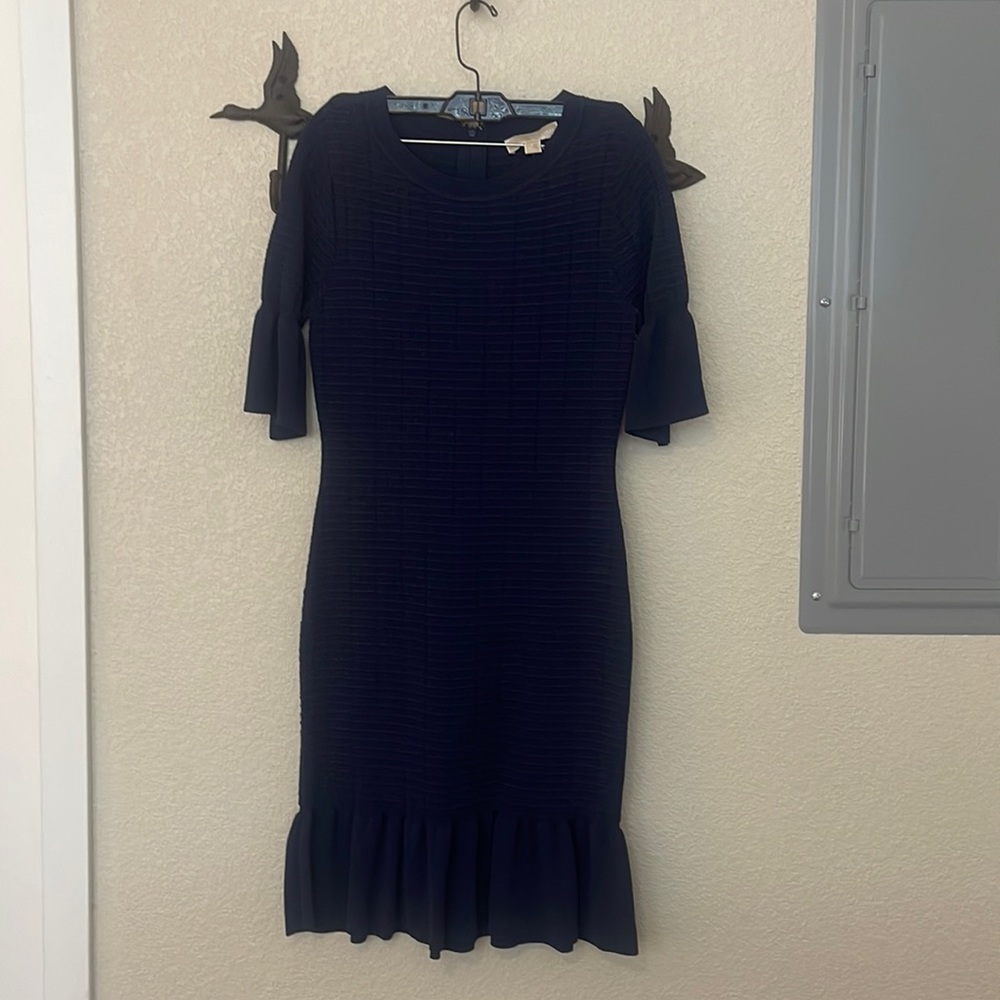 MICHAEL KORS BANDED TRUE NSVY DRESS/ SU 18 FASHION BASICS/ MU88Y425ZV